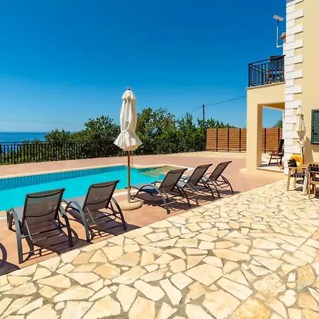 Villa Daphne, Lourdas Bay View Lourdata (Kefalonia)